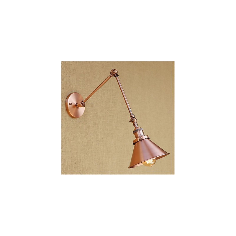 Long arm Half rust Retro Creative Nostalgic Retractable Folding Wall Sconces Wall Light