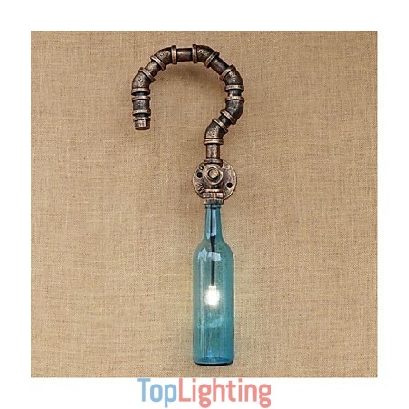 Retro American Village Creative Industry Wind Designer Water Bottle Wall Lamp Wall Light Retro American Village Creative Industry Wind Designer Water Bottle Wall Lamp Wall Light