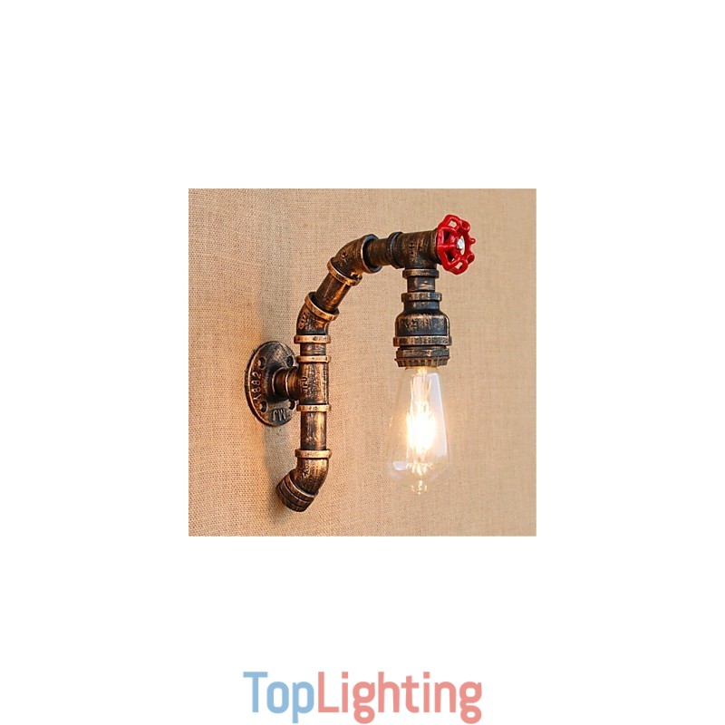 Rustic Lodge Antique Brass Feature for Ambient Light Wall Sconces Wall Light