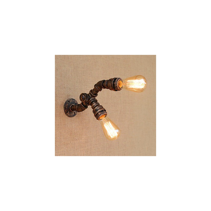 Rustic Lodge Painting Feature for Ambient Light Wall Sconces Wall Light