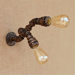 Rustic Lodge Painting Feature for Ambient Light Wall Sconces Wall Light