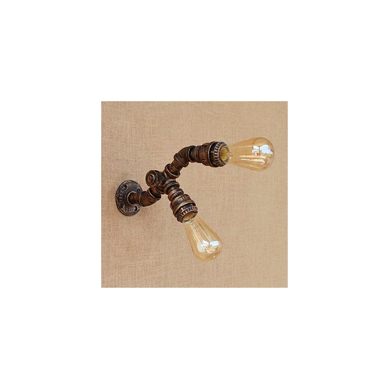 Rustic Lodge Painting Feature for Ambient Light Wall Sconces Wall Light