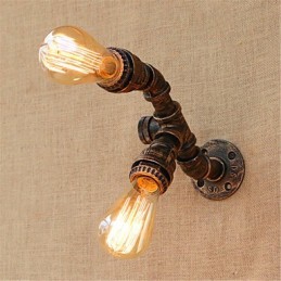 Rustic Lodge Painting Feature for Ambient Light Wall Sconces Wall Light