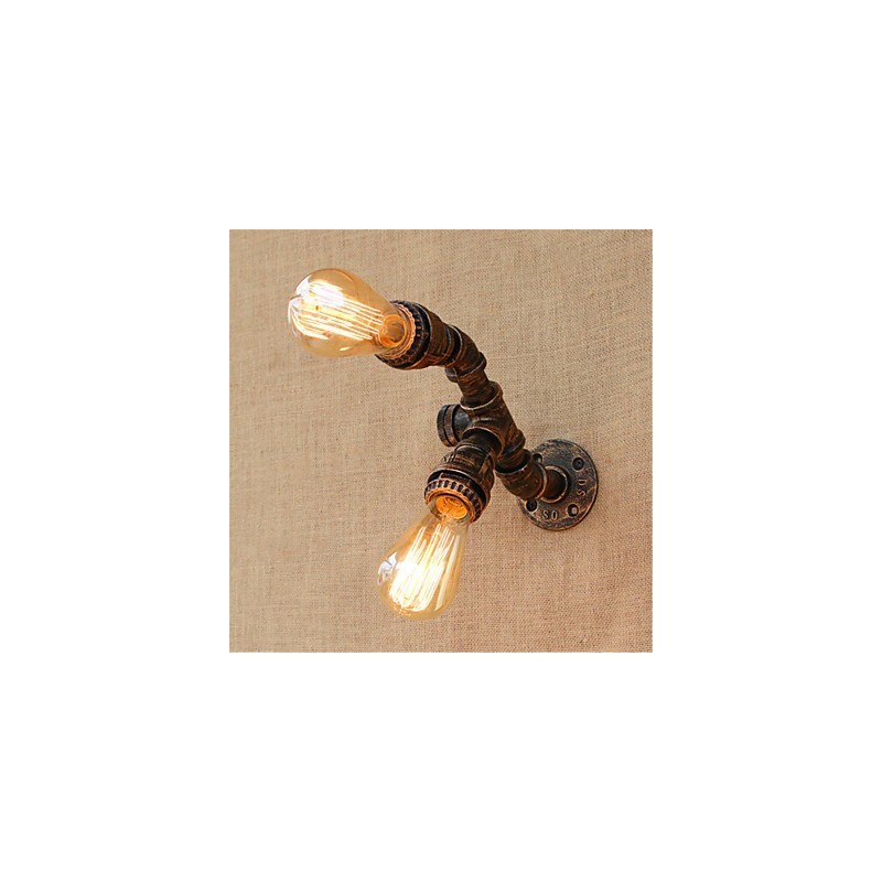 Rustic Lodge Painting Feature for Ambient Light Wall Sconces Wall Light
