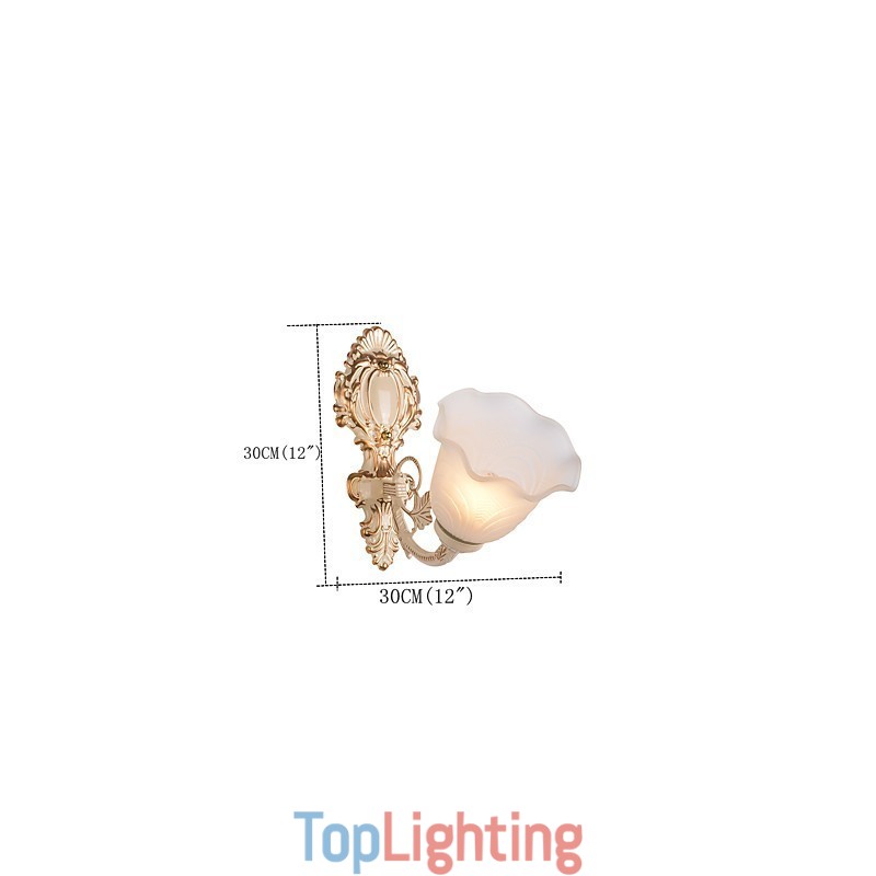 Country Painting Feature for Mini Style Uplight Wall Sconces Wall Light
