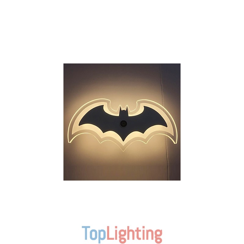 Modern Acrylic Bat Wall Light Bedside Lamp Wall Sconces Corridor LightsV