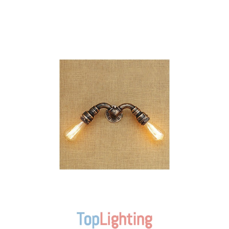 Country Retro Painting Feature for Mini Style Ambient Light Wall Sconces Wall Light