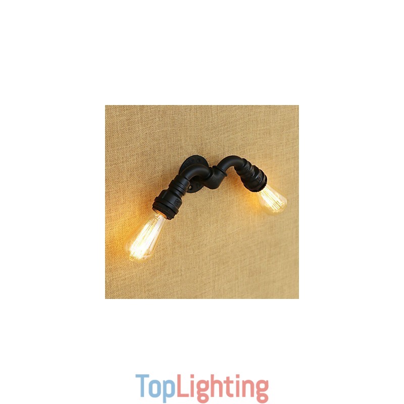 Country Retro Painting Feature for Mini Style Ambient Light Wall Sconces Wall Light