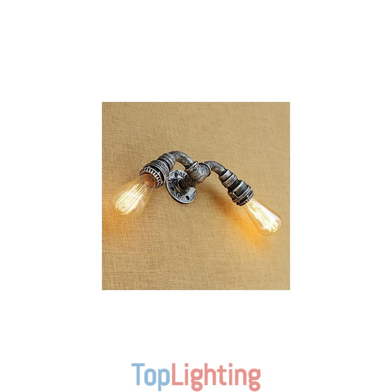Country Retro Painting Feature for Mini Style Ambient Light Wall Sconces Wall Light
