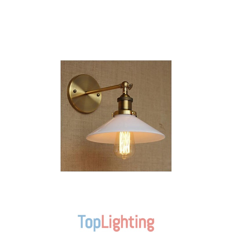 Modern Contemporary Country Retro Antique Brass Feature for Mini Style Ambient Wall Lighting