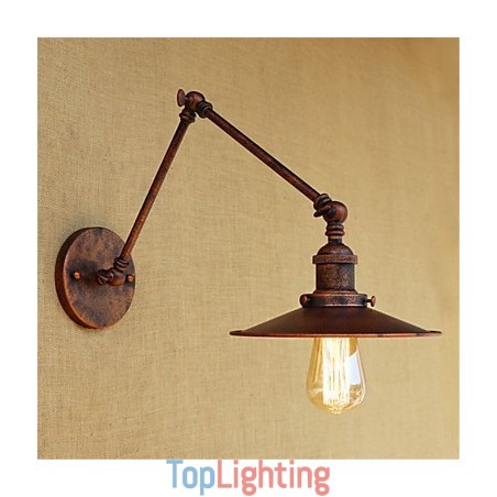 Rustic Lodge Country Retro Painting Feature for Mini Style Swing Arm Ambient Light Swing Rustic Lodge Country Retro Painting Feature for Mini Style Swing Arm Ambient Light Swing