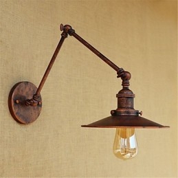 Rustic Lodge Country Retro Painting Feature for Mini Style Swing Arm Ambient Light Swing