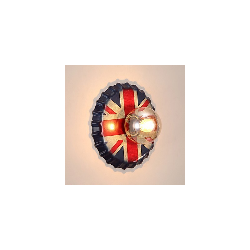 Traditional Classic Rustic Lodge Country Painting Feature for Mini Style Ambient Light Wall Sconces Wall Light