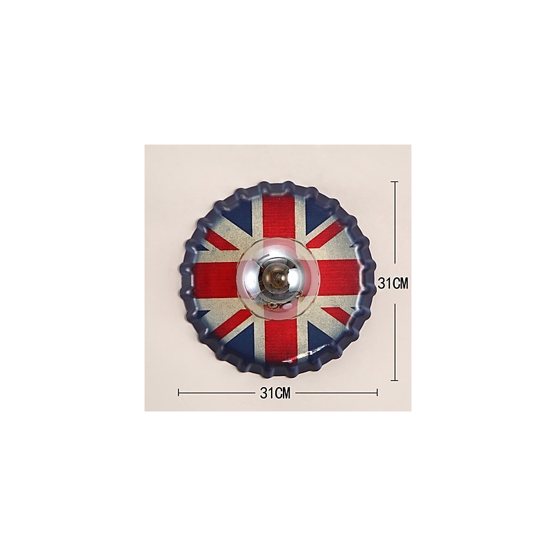 Traditional Classic Rustic Lodge Country Painting Feature for Mini Style Ambient Light Wall Sconces Wall Light