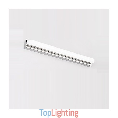 Integrated Modern Contemporary Chrome Feature for Ambient Light Bathroom Lighting Wall Light Integrated Modern Contemporary Chrome Feature for Ambient Light Bathroom Lighting Wall Light