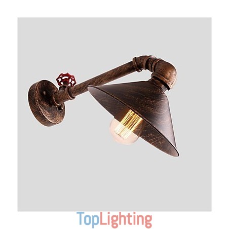 Water Pipe Wall Lights Retro Industrial Style Creative Country Metal Restaurant Cafe Bars Bar Table Wall Sconces Water Pipe Wall Lights Retro Industrial Style Creative Country Metal Restaurant Cafe Bars Bar Table Wall Sconces