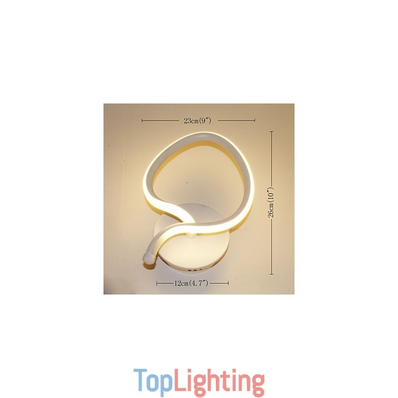 Modern Minimalist Wall Lamp Bedside Creative Corridor Lamp Aluminum Lighting