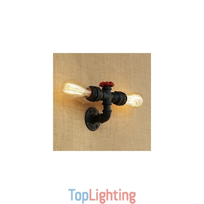 Country Retro Painting Feature for Mini Style Ambient Light Wall Sconces Wall Light