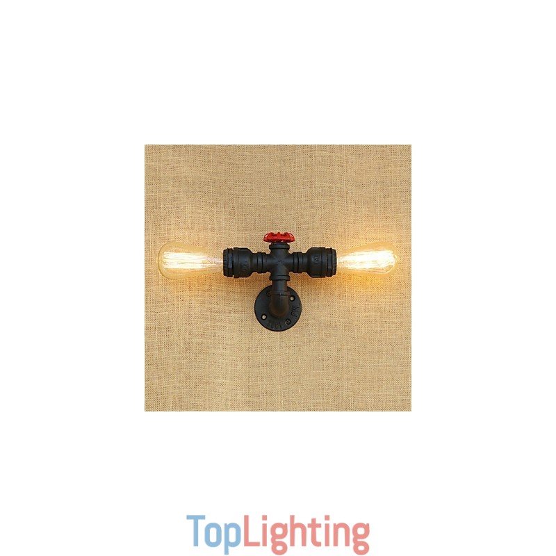 Country Retro Painting Feature for Mini Style Ambient Light Wall Sconces Wall Light