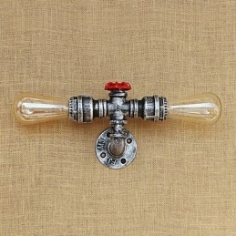 Country Retro Painting Feature for Mini Style Ambient Light Wall Sconces Wall Light