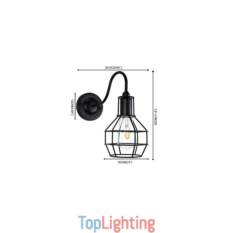 Wall Light Wall Sconces Wall Iron Wall Lamp Dumb Black Lightsaber Lamp On Wall