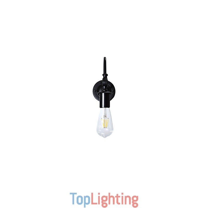 Light Buzz Wall Iron Wall Lamp Dumb Black Lightsaber Lamp On Wall