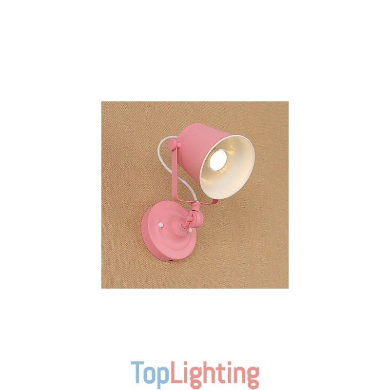 Country Retro Painting Feature Adjustable for Swing Arm Eye Protection Downlight Wall Lights Wall Light