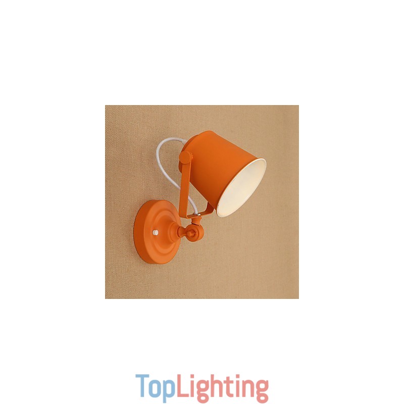 Country Retro Painting Feature Adjustable for Swing Arm Eye Protection Downlight Wall Lights Wall Light