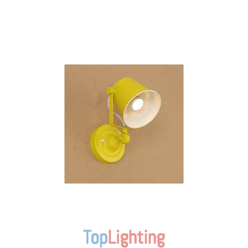 Country Retro Painting Feature Adjustable for Swing Arm Eye Protection Downlight Wall Lights Wall Light