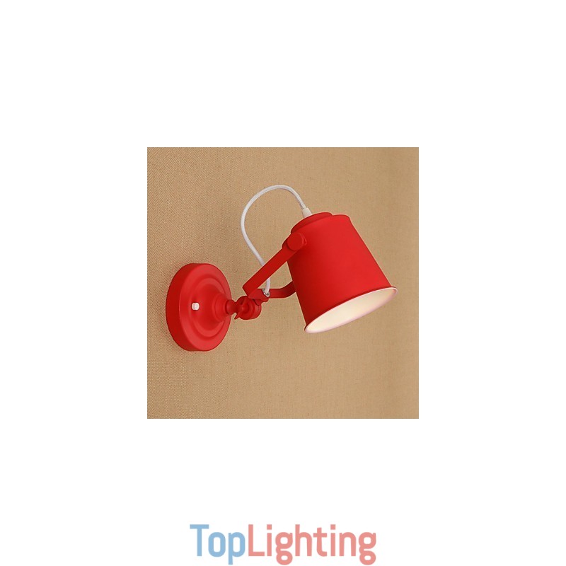Country Retro Painting Feature Adjustable for Swing Arm Eye Protection Downlight Wall Lights Wall Light