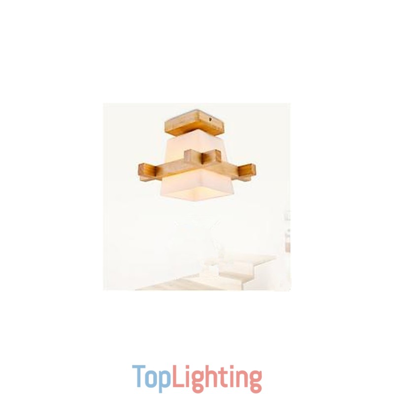 Modern Chinese Lamp Sitting Room Bedroom Porch Lamp Of Porch Lamp Wooden Art
