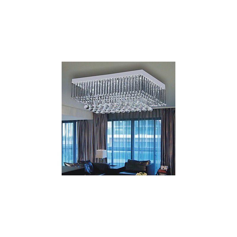 Artistic Ceiling Light in Crystal Beaded Design