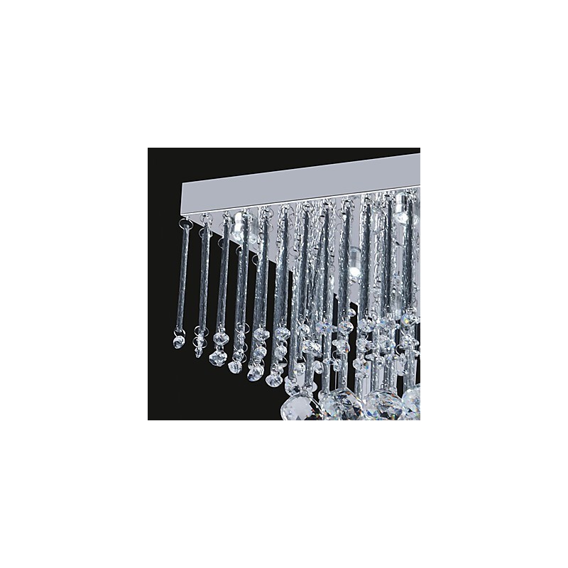 Artistic Ceiling Light in Crystal Beaded Design