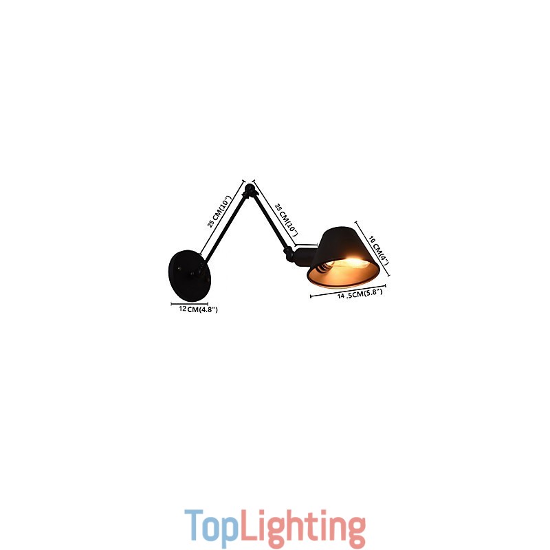 Wall Light Wall Sconces Wall Iron Wall Lamp Dumb Black Lightsaber Lamp On Wall