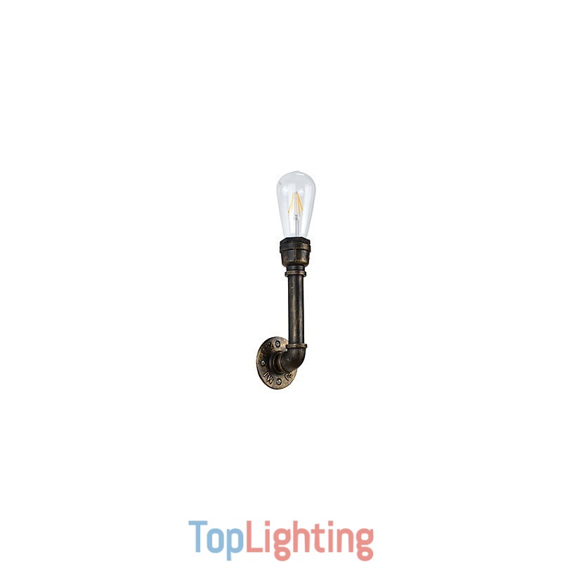 Rustic Lodge Traditional Classic Antique Brass Feature for Ambient Light Wall Lights Wall Light