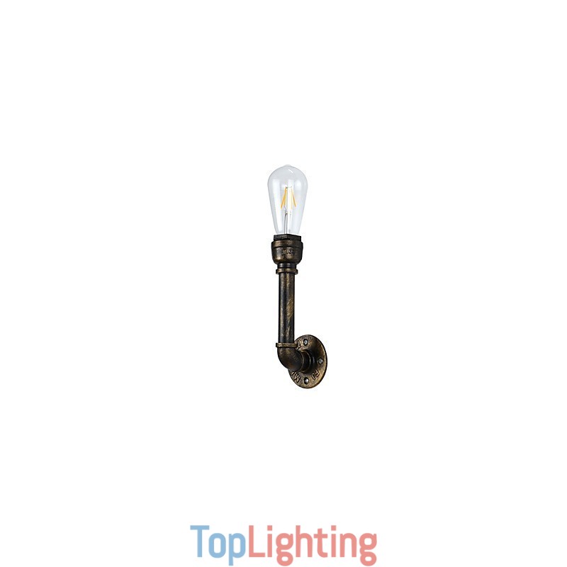 Rustic Lodge Traditional Classic Antique Brass Feature for Ambient Light Wall Lights Wall Light