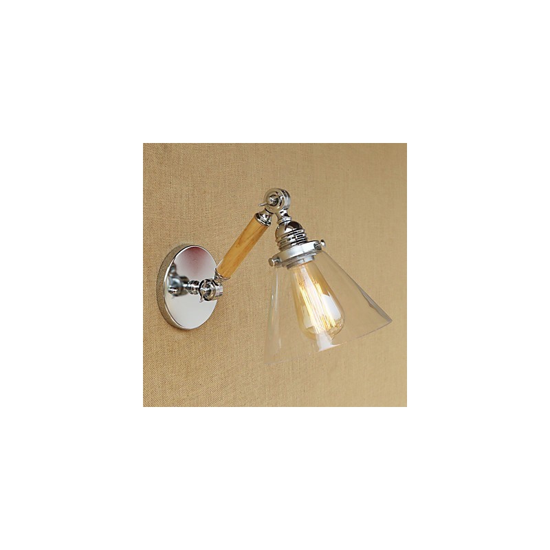 Modern Contemporary Country Retro Electroplated Feature for Swing Arm Ambient Light