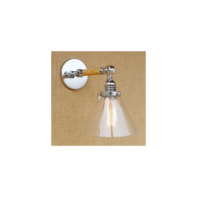 Modern Contemporary Country Retro Electroplated Feature for Swing Arm Ambient Light