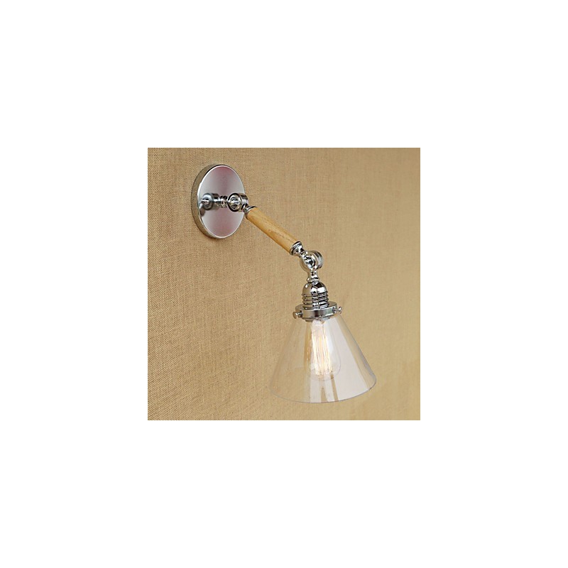 Modern Contemporary Country Retro Electroplated Feature for Swing Arm Ambient Light