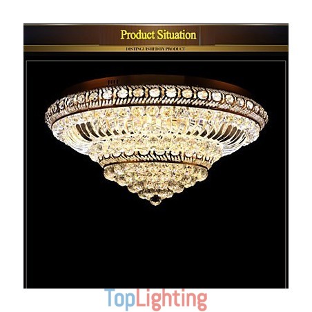 Modern Luxury Crystal Ceiling Light Absorb Dome Light Diameter 60CM Modern Luxury Crystal Ceiling Light Absorb Dome Light Diameter 60CM