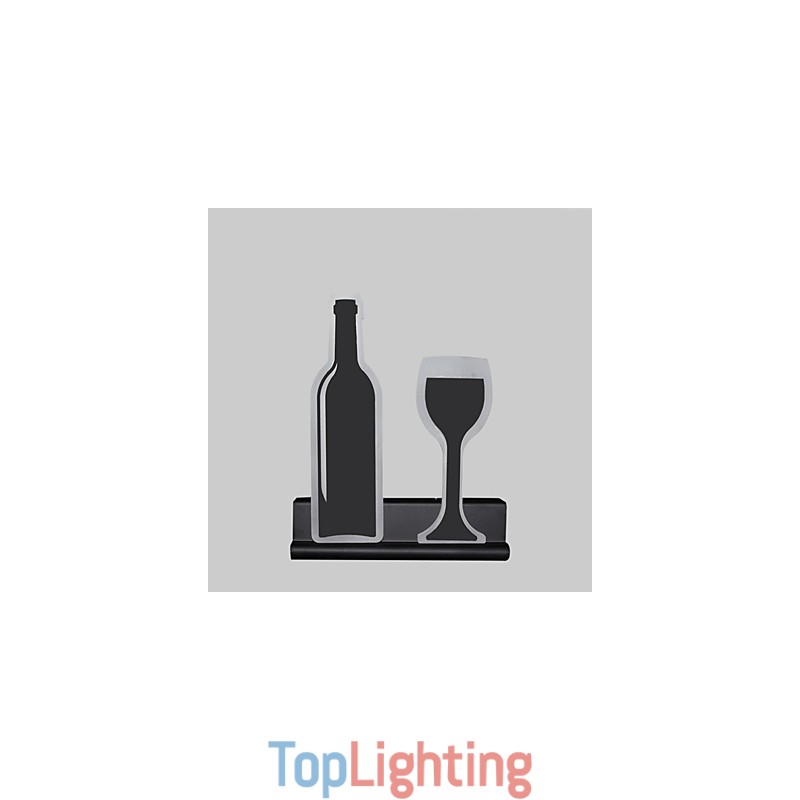 Integrated Modern Contemporary Modern Comtemporary Painting Feature for Ambient Light Wall Sconces