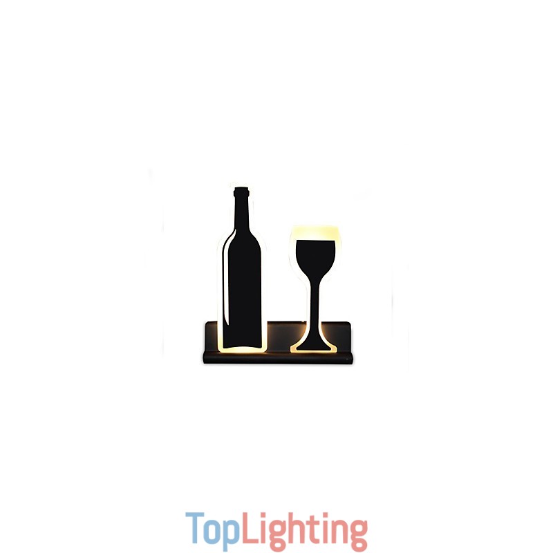 Integrated Modern Contemporary Modern Comtemporary Painting Feature for Ambient Light Wall Sconces