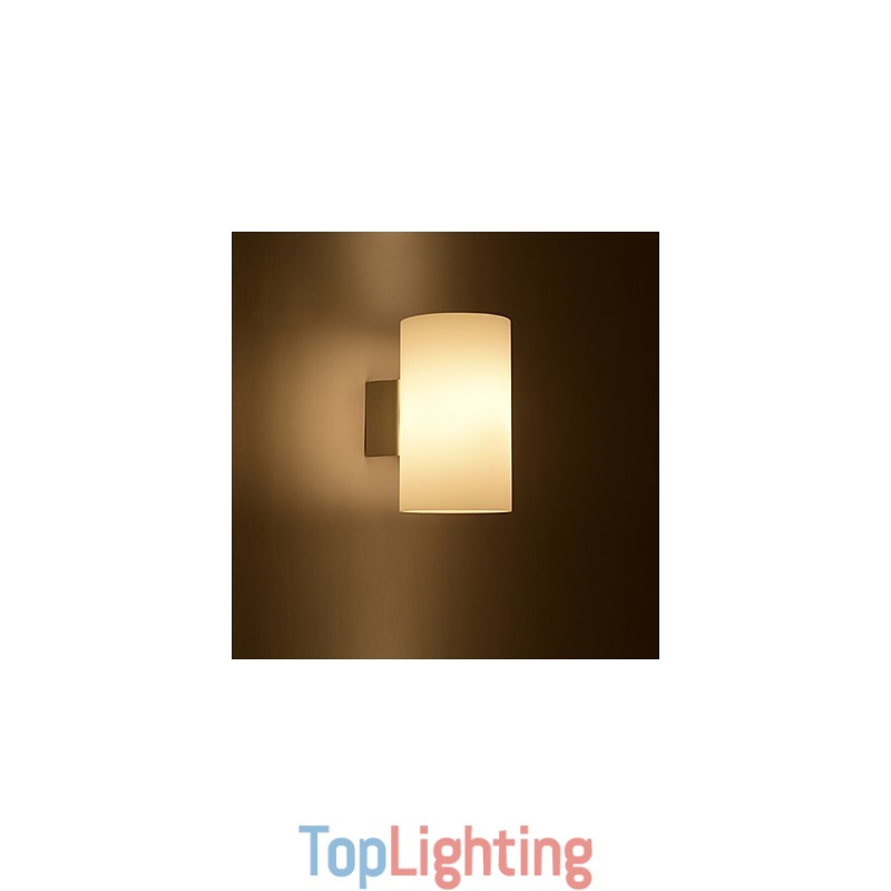Glass Wall Lamp For Metal Base And Glass shade For Bedroom Light
