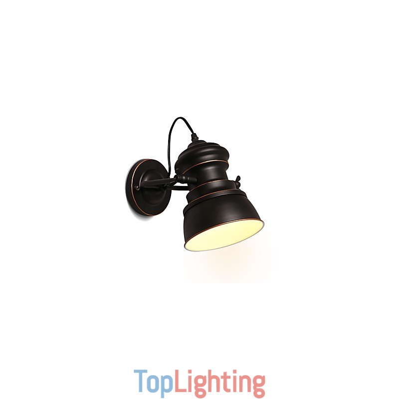 Vintage Metal Wall Sconces Industrial Wall Light Simplicity Lamp for Cafe Club Bar Lighting