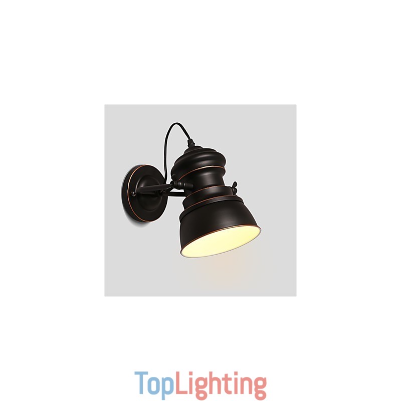 Vintage Metal Wall Sconces Industrial Wall Light Simplicity Lamp for Cafe Club Bar Lighting