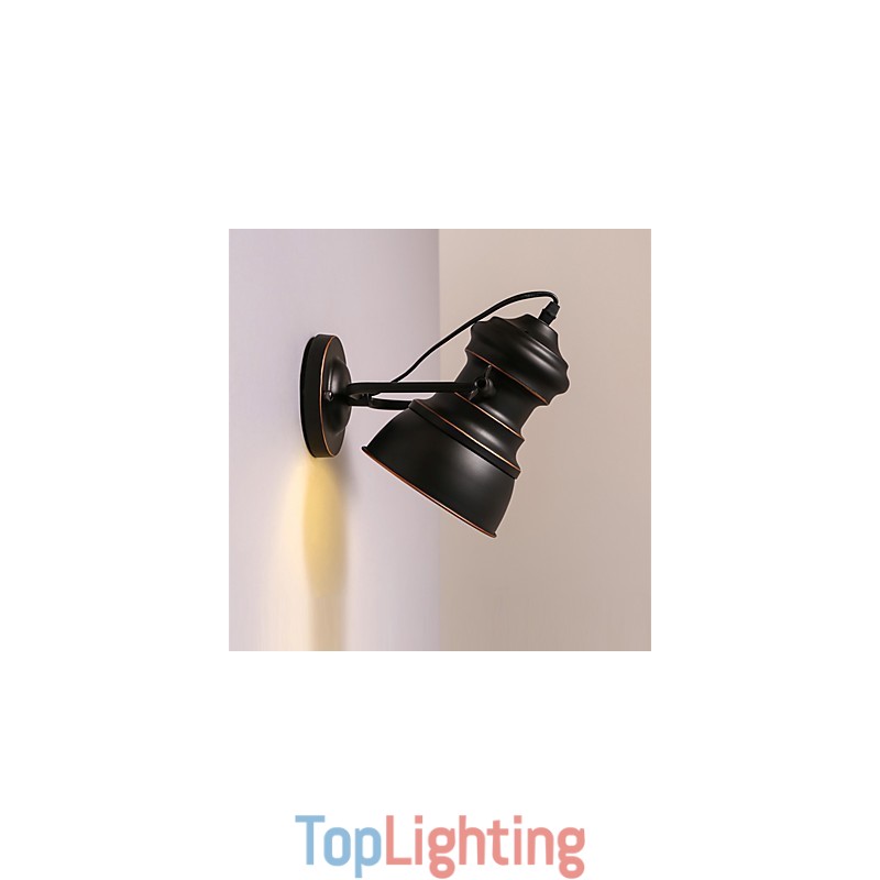 Vintage Metal Wall Sconces Industrial Wall Light Simplicity Lamp for Cafe Club Bar Lighting