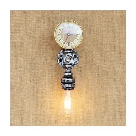 Simple Country Retro Painting Feature for Mini Style Ambient Light Wall Sconces Wall Light