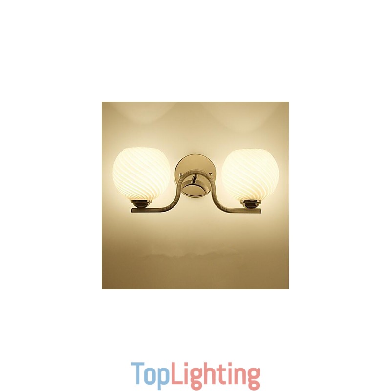 Simple Modern Contemporary Electroplate Feature for Swing Arm Eye Protection Ambient Light Wall Sconces