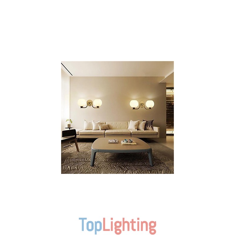 Simple Modern Contemporary Electroplate Feature for Swing Arm Eye Protection Ambient Light Wall Sconces