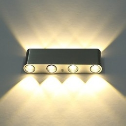Modern Wall Sconce Light Fixture Indoor Hallway Wall Lamp Aluminum Decorative Lighting Integrated